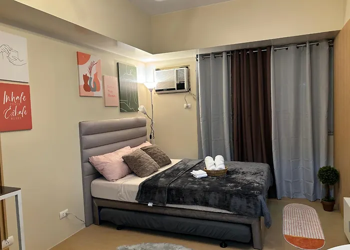 Cozy & Minimalist Staycation - Avida Towers With Pool Access